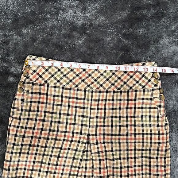 113. Ann Taylor Y2k Plaid Mini Skirt NWOT Size 2P - Picture 3 of 13